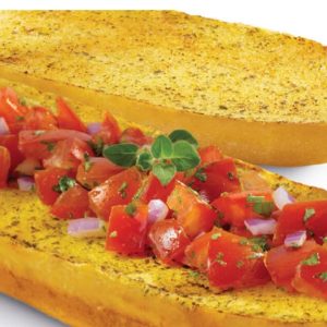 Garlic Bread Bruschetta